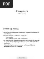 Lecture 5 - Bottom-Up Parsing