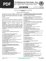 Manila Cavite Laguna Cebu Cagayan de Oro Davao: AT.3200b Soliman/Uy/Ricafrente Auditing Syllabus MAY 2022