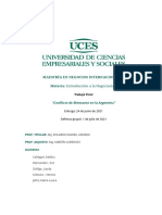 Trabajo Final - Conflicto de Monsanto en La Argentina - Introducción A La Negociación MNI UCES