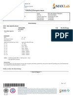 Date 16/feb/2020 02:12PM Unit Bio - Ref.Range: Laboratory Investigation Report