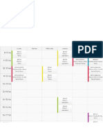 Horario Generado GDSC Uni