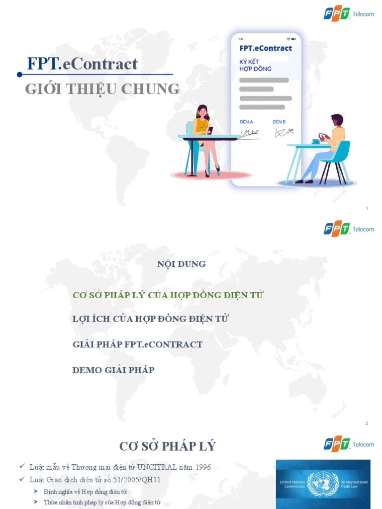 FPT eContract - Introduction | PDF