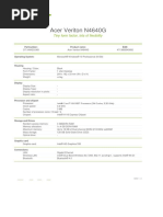 Minipc Acer Veriton N4640G