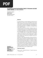 Estado Da Arte Em Fracasso Escolar