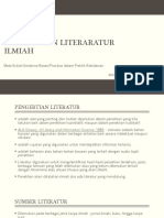 TM 5. Penelaahan Literatur Ilmiah