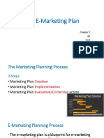 The E-Marketing Plan: by Emd