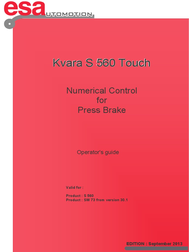 Kvara S660 Touch en | PDF | Computer Keyboard | Numerical Control