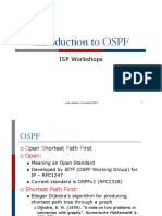 Introduction to OSPF: Understanding the Open Shortest Path First Routing Protocol