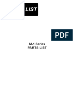 Jin-M1 Parts List