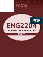 ENG2204 - Modern African Poetry 3