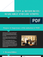 Information & Resources Available and Locations