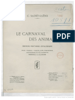 Le carnaval des animaux - Saint-Saens