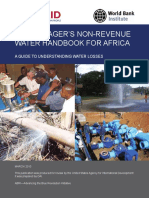 Usaid Manager Non Revenue Water Handbook For Africa en