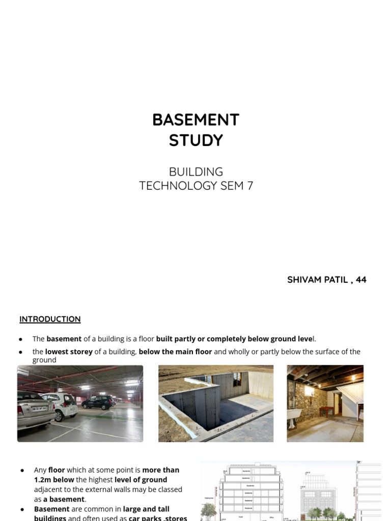 Basement Construction Techniques | PDF | Basement | Masonry