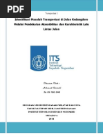 Download Identifikasi Masalah Transportasi Di Jalan Kedungdoro Melalui Pendekatan Aksesibilitas Dan Karakteristik Lalu Lintas Jalan by Ardy Haryosiswanto SN58155910 doc pdf