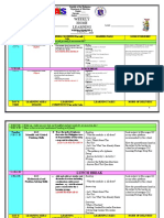 Weekly Home Learning Plan