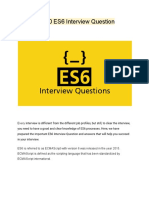 Top 10 ES6 Interview Question