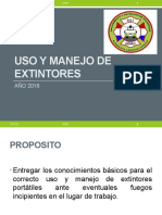 Uso y Manejo de Extintores