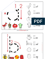 Free Lower Case Letters Practice Sheets PDF - Compressed