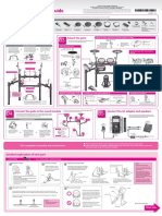 TD-9KX Setup Guide: Check The Included Items