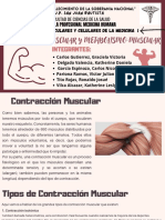 CONTRACCIÓN MUSCULAR Y METABOLISMO MUSCULAR