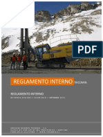 Reglamento Interno Orden, Higiene y Seguridad (Septiembre 2021)