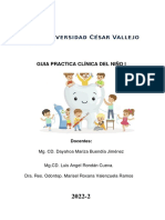 Protocolo de Tratamientos Clinica Del Niño Ii Ucv - 2021-1