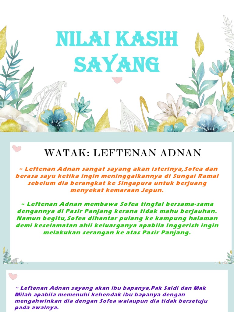 Nilai Kasih Sayang | PDF