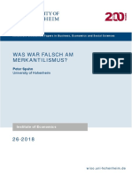 Was War Falsch Am Merkantilismus?