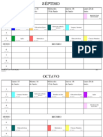 Horarios de Evaluación Por Grado o Curso-Final