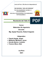 Taller 1 Materiales de Ingenieria