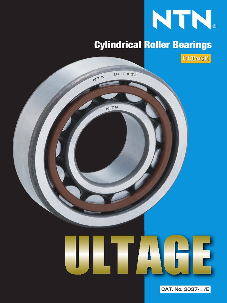 Cylindrical Roller Bearings CAT. No. 3037/E PDF Bearing