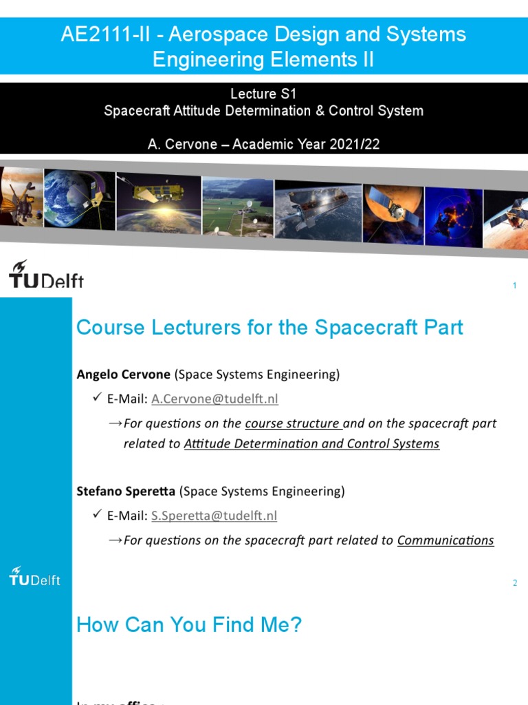 Spacecraft ADCS Overview and Design | PDF | Attitude Control | Rotation ...