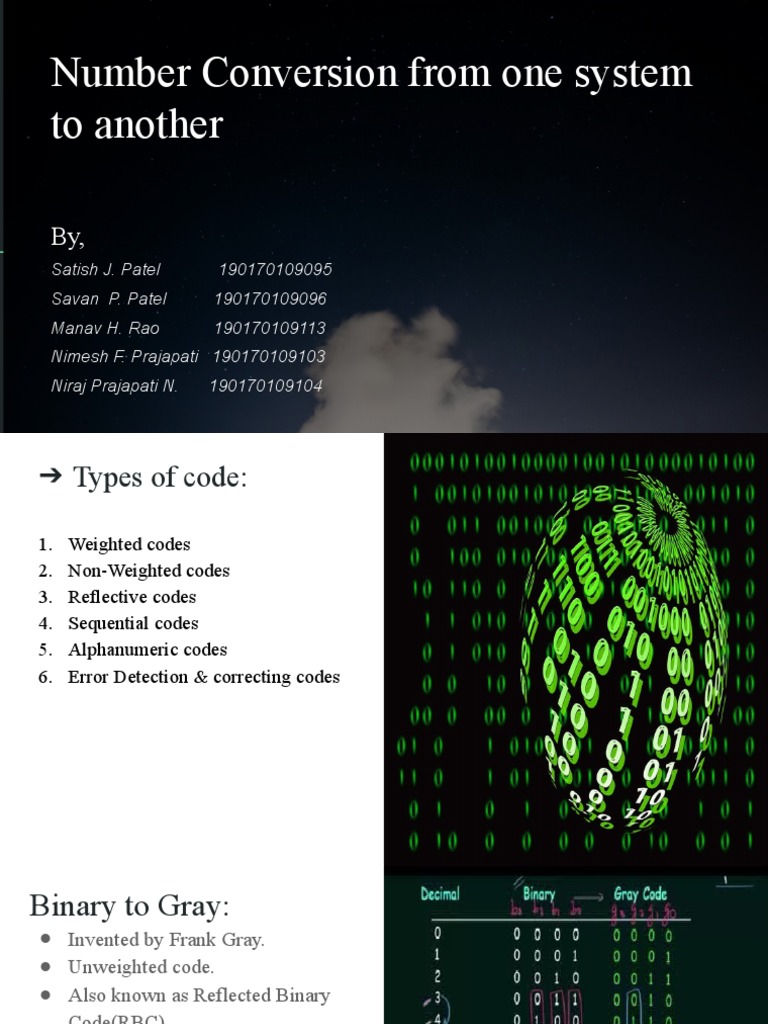 Code Conversion From One System To Another. | PDF