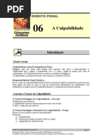 PEN 06 - A Culpabilidade