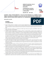 Acuerdos de la Asamblea Estatal del MDTEO de Oaxaca 2022