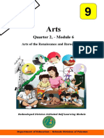 Quarter 2, - Module 6: Arts of The Renaissance and Baroque Periods