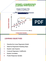 Lecture 3 Linear Regression