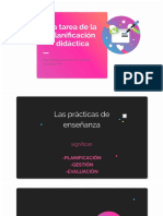 La Tarea de La Planificación Didactica Pilar Zarate