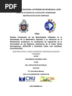 Aprendizaje de La Matemática Aplicada