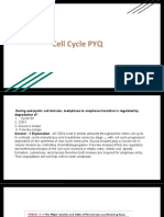 Cell Cycle Pyq