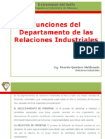 Funciones de Las Relaciones Laborales