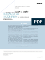 De Espacios Del Sector Salud:: Consideraciones en El Diseño