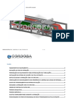 Manual de Operação Filtro Prenssa Cordoba Modelo MFL-100D/MFL-60D