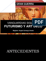 Vanguardias Siglo XX Futurismo y Art Decã