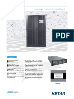 High-capacity modular online UPS system for industrial applications