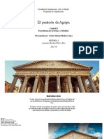 EL PROBLEMA DE LA FORMA Y EL HABITAR - PANTEON DE AGRIPA Carlos Rudas