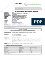 Bayer Gaucho600 Material Safety Datasheet 6pages