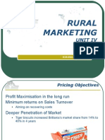 Rural Marketing IV