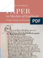 (Cambridge Studies in Medieval Literature 112) Orietta Da Rold - Paper in Medieval England - From Pulp To Fictions (2020, Cambridge University Press) - Libgen - Li